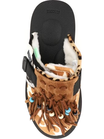 Alanui Patchwork Animalier Sabot