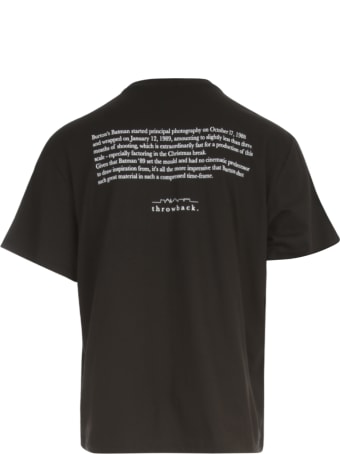 Throwback T-shirt Bat Printing