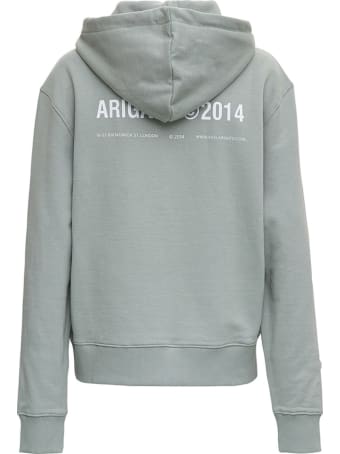 Axel Arigato London Hoodie In Green Jersey