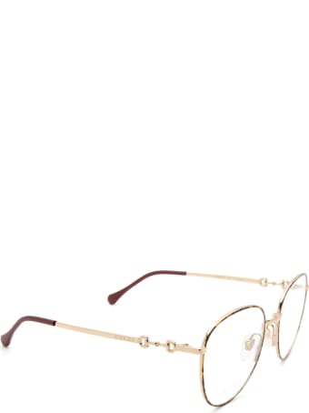 Gucci Gucci Gg0880o Gold / Havana Glasses