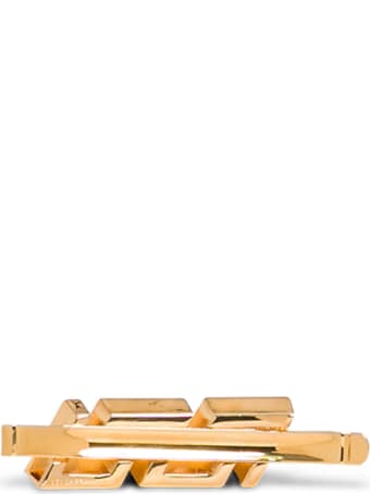 Versace Gold-colored Metal Hair Pin