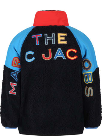 Little Marc Jacobs Multicolor Jacket For Kids With Logo