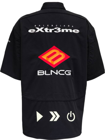 Balenciaga Stretch Cotton Gamer Shirt