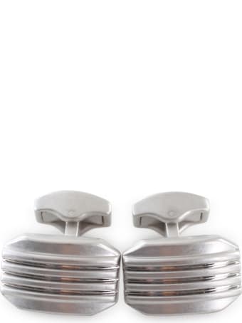 Tateossian Silcolor / Rect / Zen Moonlight Cufflink