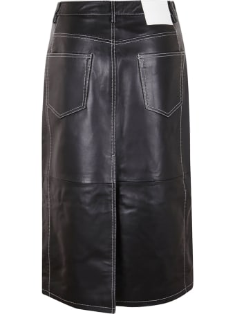 Proenza Schouler Leather Straight Skirt