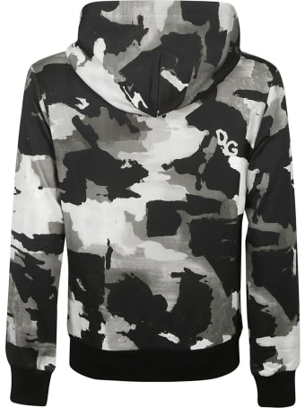 Dolce & Gabbana Camouflage Logo Hoodie