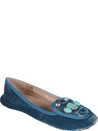 Car Shoe Crystal Embellished Slippers