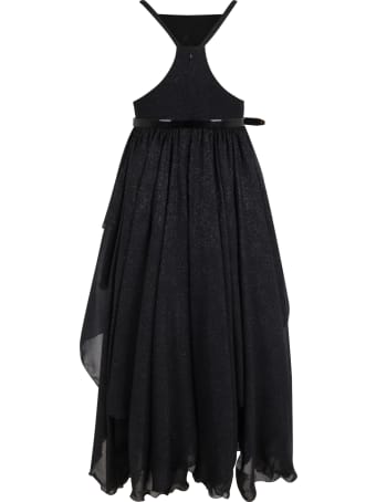 Le Gemelline by Feleppa Black Dress For Girl