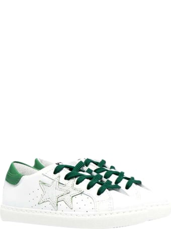 2Star Sneakers With Contrasting Detail
