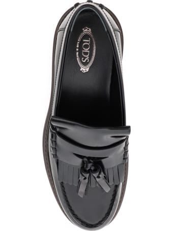 Tod's Loafers With Fringe And Tassels