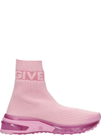Givenchy Giv 1 Sneakers In Rose-pink Polyester