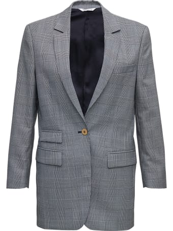 Tonello Single Breasted Grey Wool Blazer