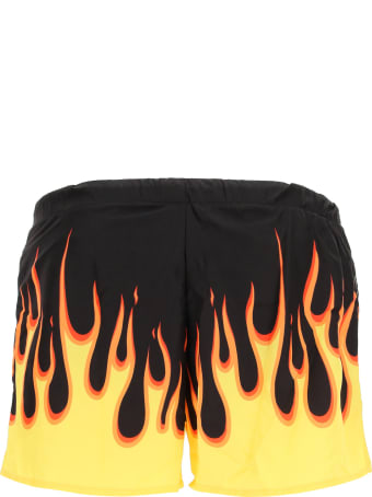 YES I AM On Fire Swim Shorts