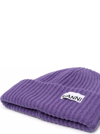 Ganni Rib Knit Hat