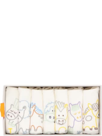 Stella McCartney 'horses' Bibs Set