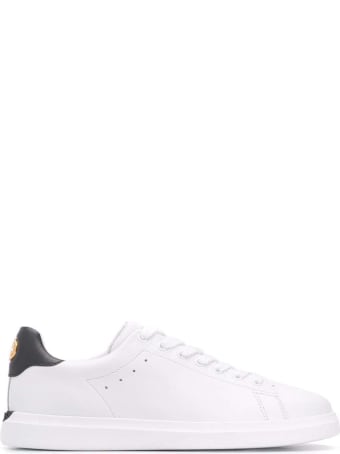 Tory Burch White Leather Sneakers With Logo