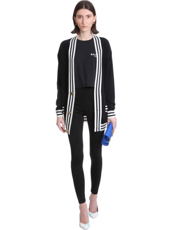 Balmain T-shirt In Black Cotton