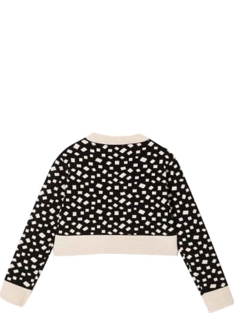 Balmain Girl Patterned Sweatshirt