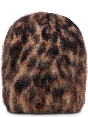 Jucca Animalier Mohair Blend Hat