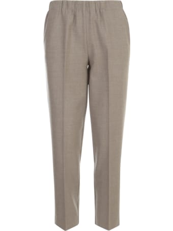 Kiltie George Elastic Waist Pants W/slim Bottom