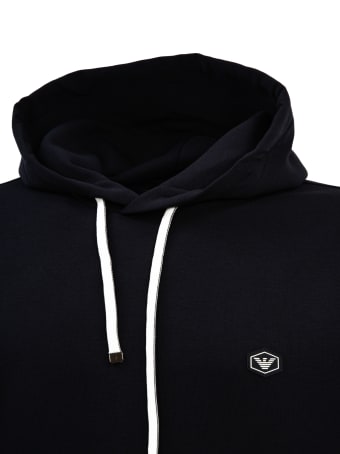 Emporio Armani Cotton Sweatshirt. Hood