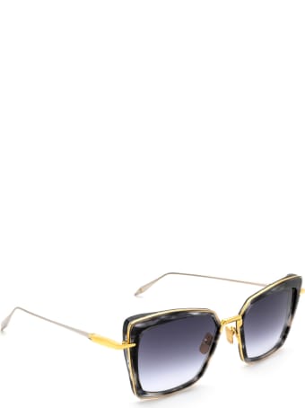 Dita Dita Dts405-a-01 Black Gold Sunglasses