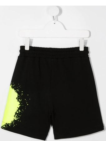 MSGM Splatter-print Shorts