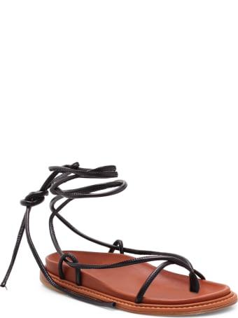 Ras '6191' Leather Flat Shoes