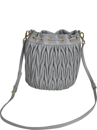 Miu Miu Matelassé Bucket Bag
