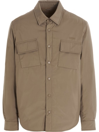 032c 'padded Button Up' Overshirt