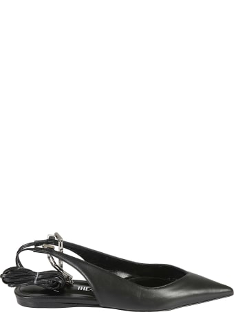 The Attico Slingback Ballerinas