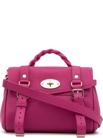 Mulberry Mini Alexa Heavy Grain Leather Crossbody Bag