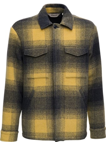 Aspesi Check Wool Blend Jacket