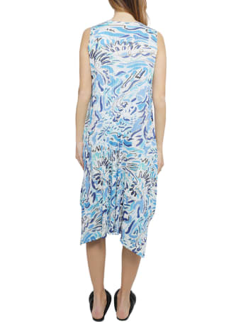 Pleats Please Issey Miyake Pleats Please Multicoloured Playing Dress