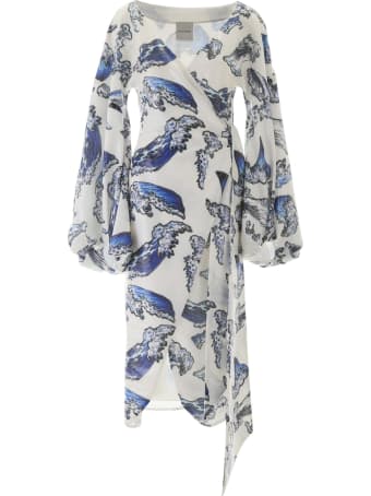 Halpern Sequined Dress