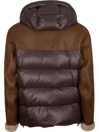 DROMe Colourblock Puffer Jacket