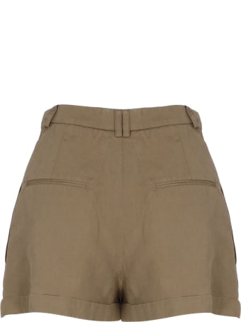 Saint Laurent High Waist Shorts