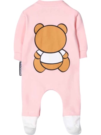 Moschino Pink Newborn Onesie