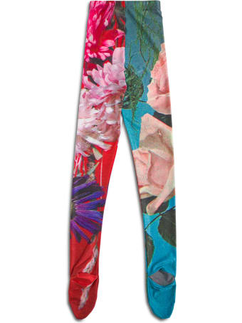Chopova Lowena Floral Stretch Fabric Leggings