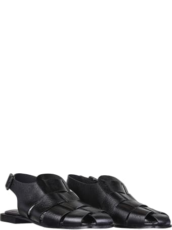 Open Closed High-heeled shoe