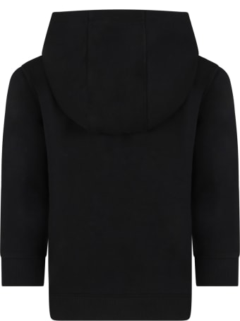 Givenchy Black Sweatshirt For Boy With Prints
