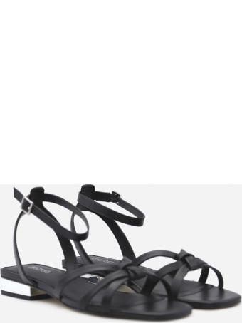 MICHAEL Michael Kors Brinkley Leather Sandals