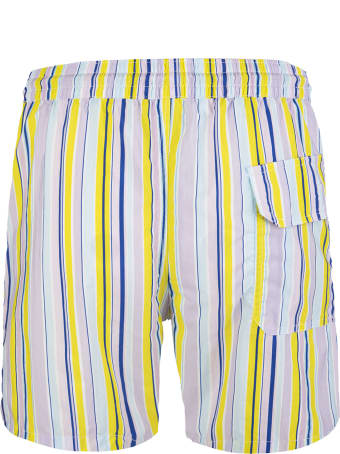 Capri Code Multicolor Striped Swimsuit