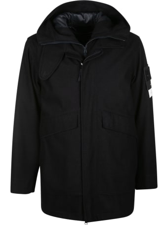 Stone Island Logo Patched Windbreaker