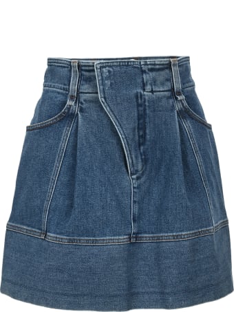 Chloé Chloe' Denim Mini Skirt