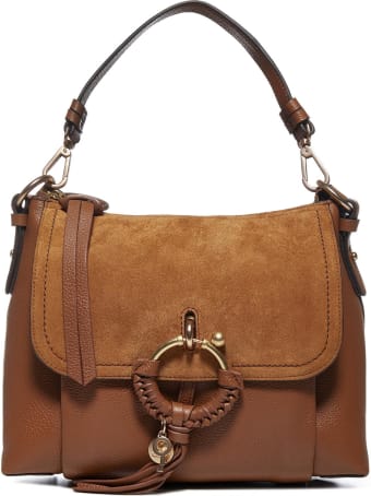 See by Chloé Joan Mini Leather And Suede Bag