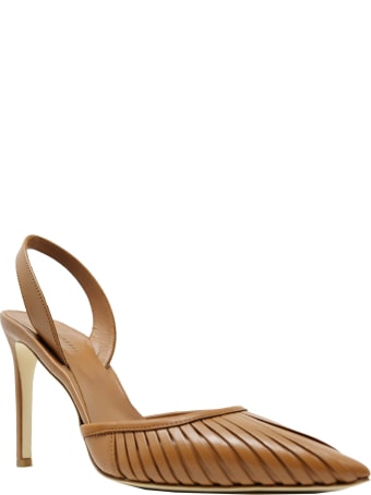 Del Carlo Roberto Del Carlo Tan Leather Sandals