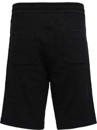 Balmain Jersey Bermuda Shorts With Logo