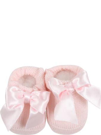 La Perla Pink Suit For Baby Girl