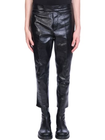 Sapio Pants In Black Leather